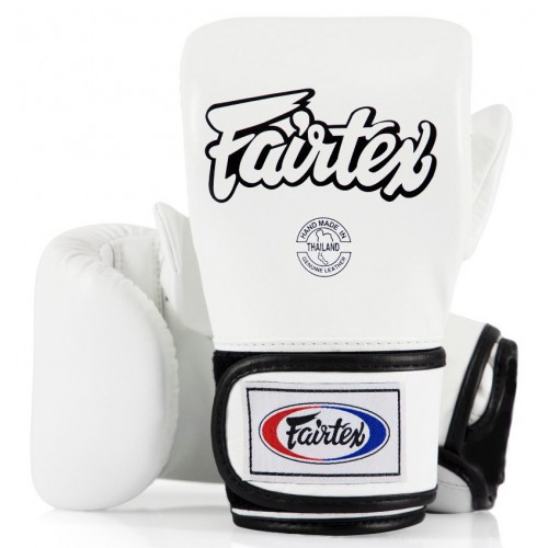 Снарядные боксерские перчатки Fairtex (TGT-7 white)